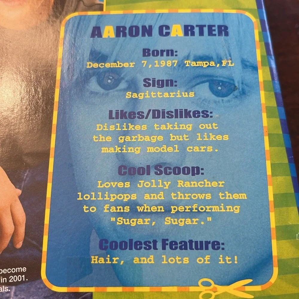 N/A aaron carter